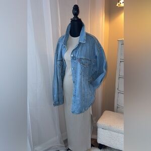 Levi's Light Blue oversized Denim Jacket